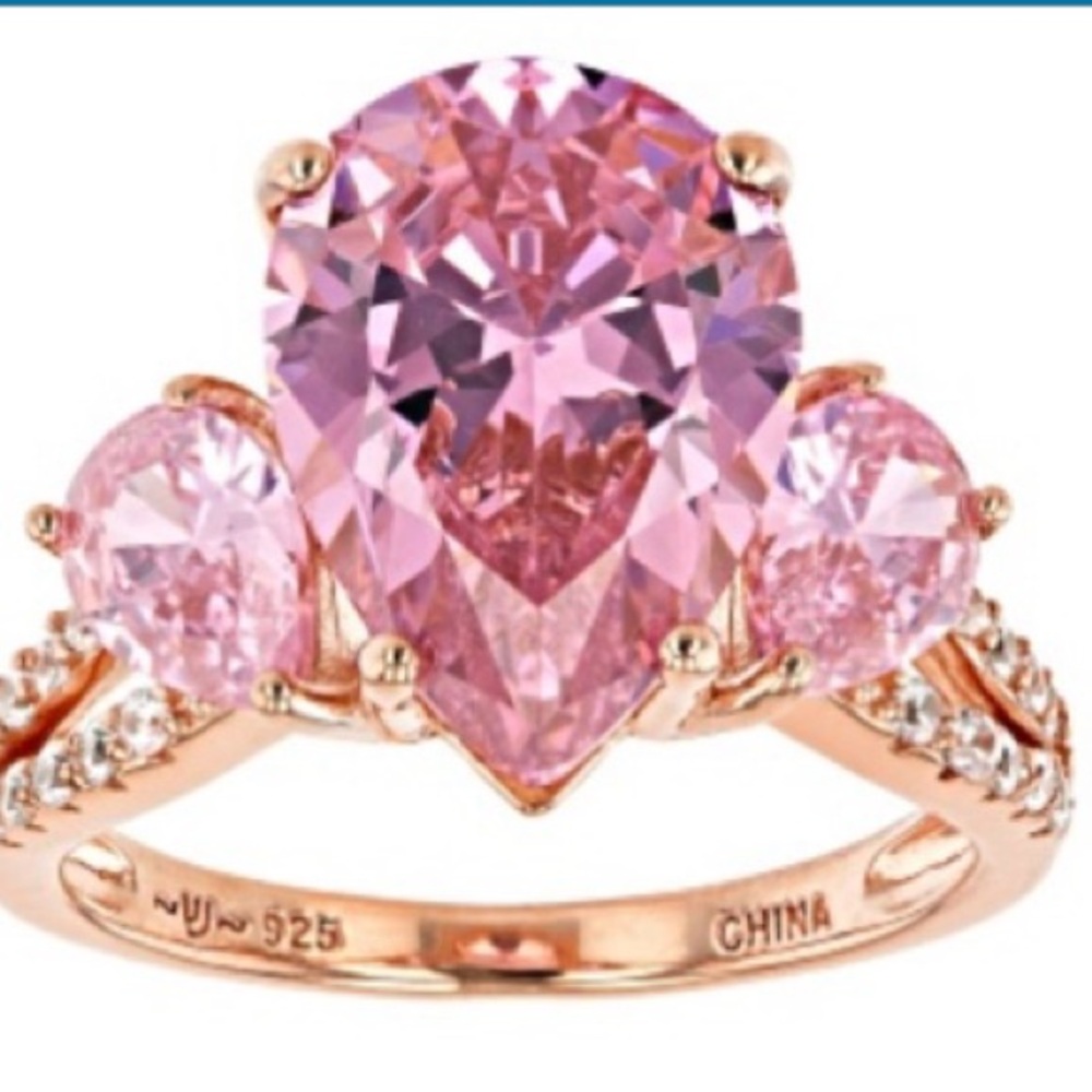 Pink Pear Topaz Perfection